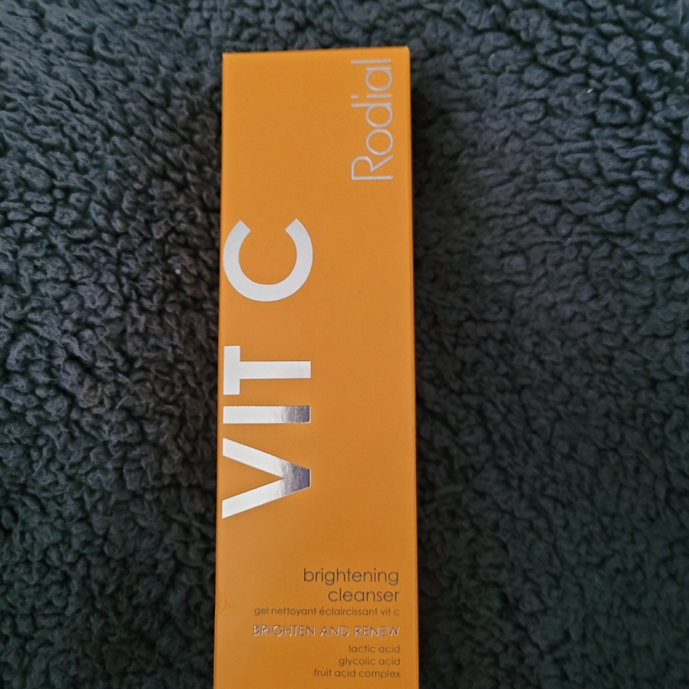 Brand new Vitamin C Brightening Facial Cleanser.
